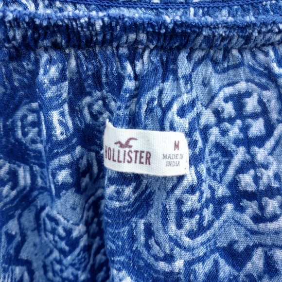 Hollister blue and white long sleeve top - Picture 5 of 5